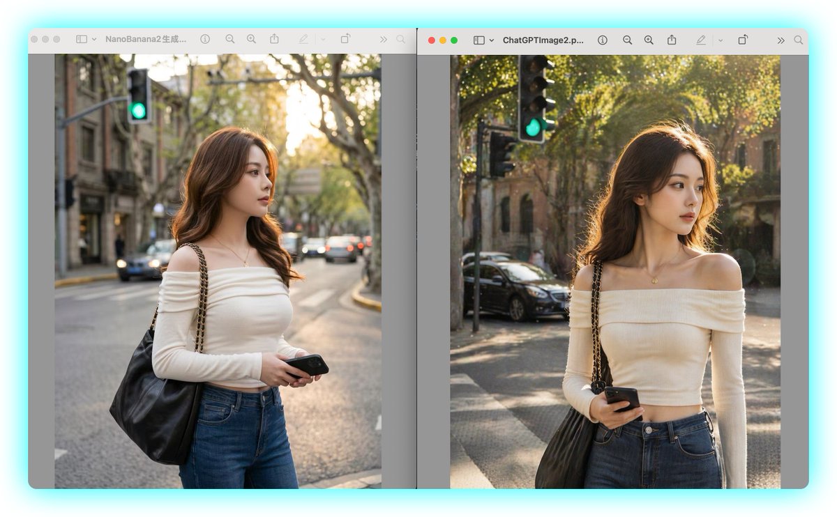 Side-by-Side AI Portrait Comparison preview image