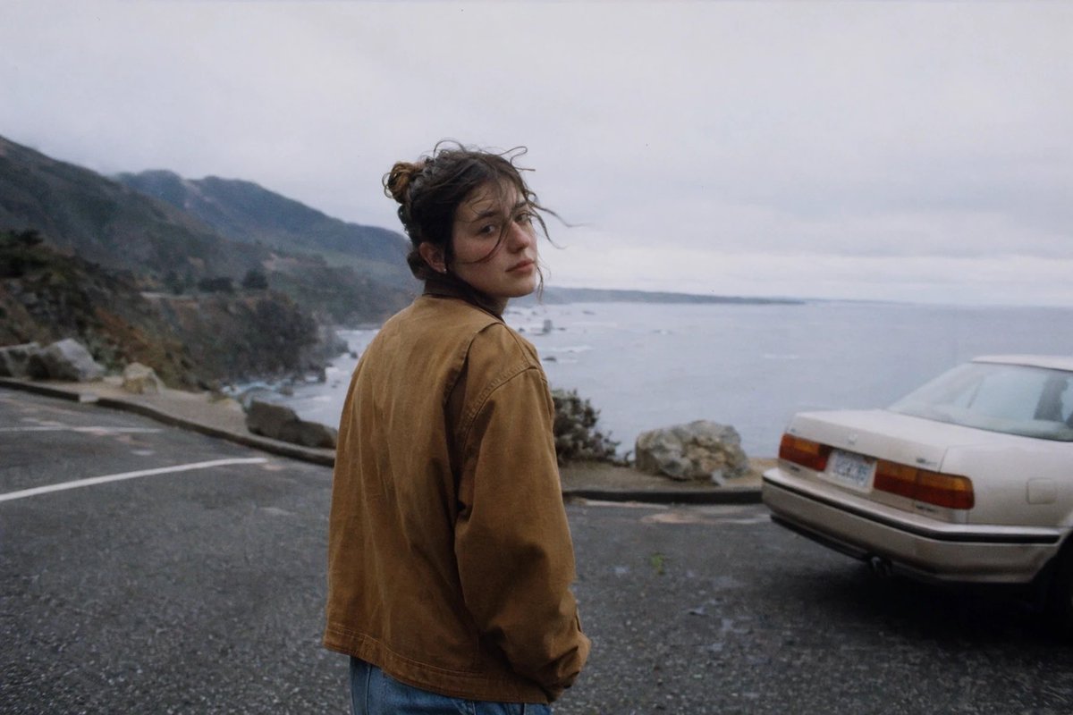 Moody Coastal Road Trip Portrait preview image