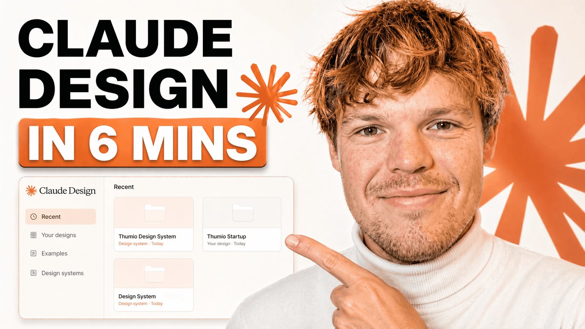 Tech Tutorial Thumbnail with UI Mockup preview image