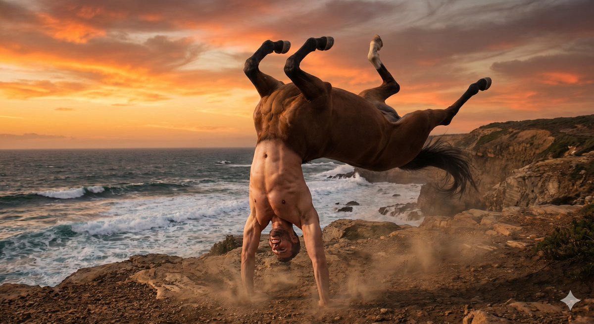 Centaur handstand prompt for GPT Image 2 preview image