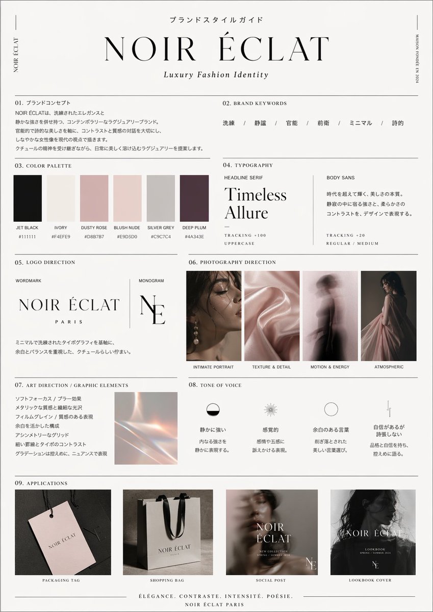 High-End Brand Guide Prompt preview image