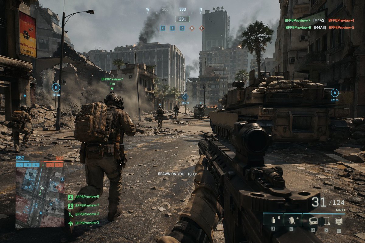 Battlefield In-game Screenshot Prompt preview image