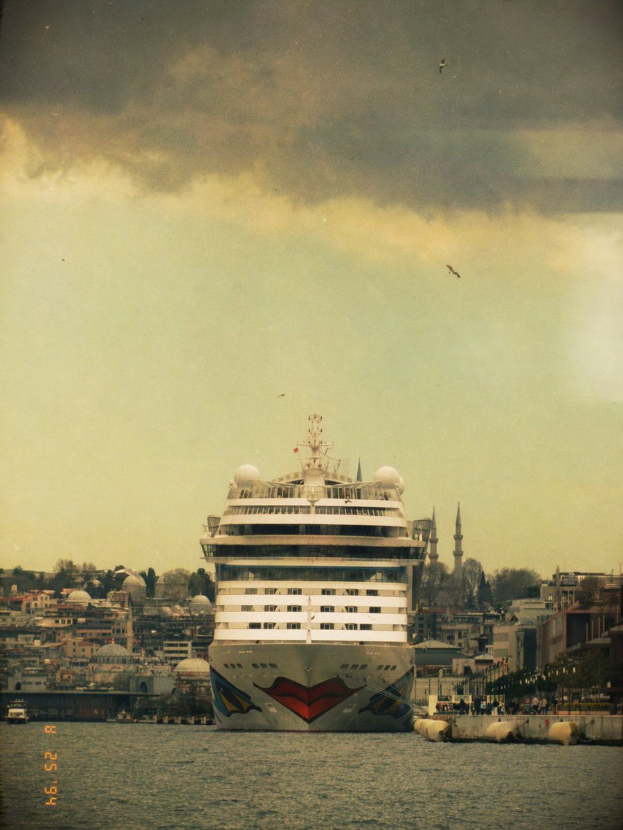 Vintage Cruise Ship in Istanbul preview image