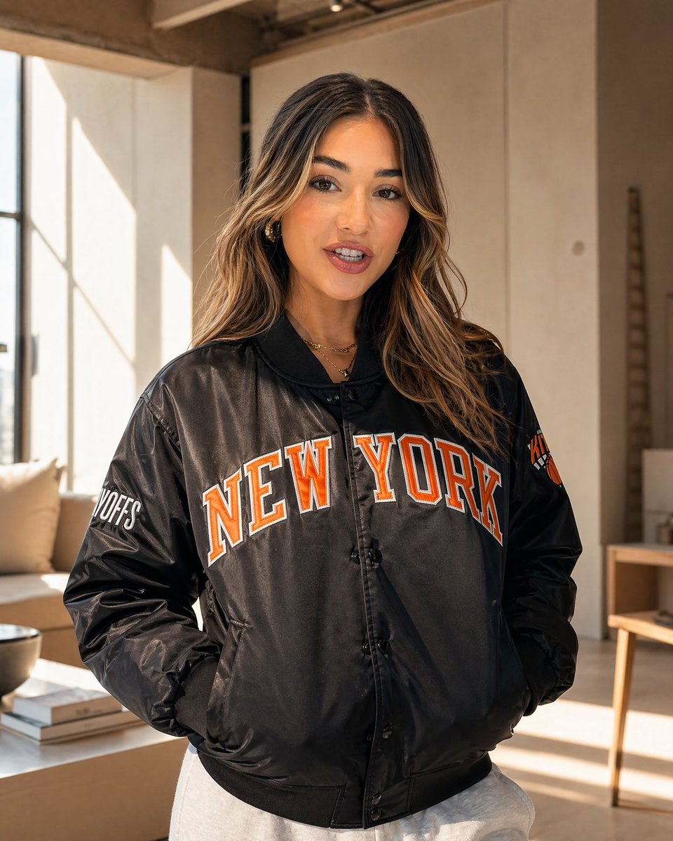 Sunlit Streetwear Jacket Portrait preview image