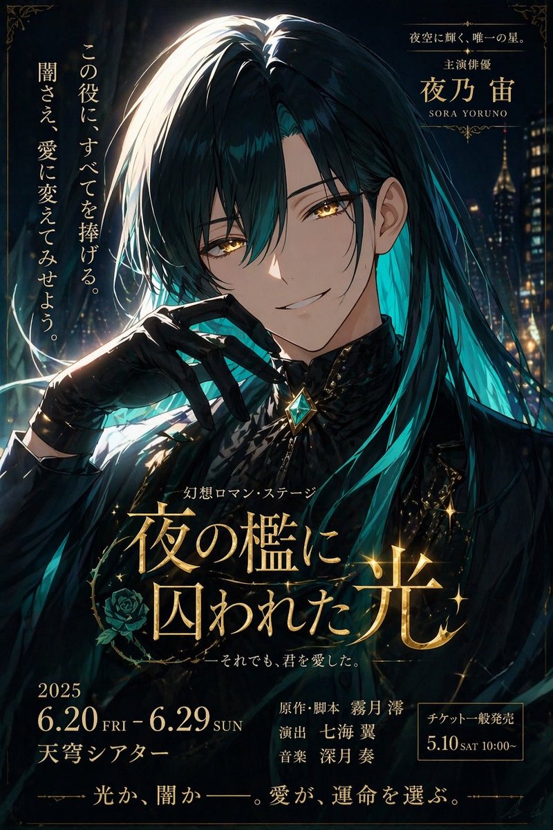 Dark Fantasy Stage Poster preview image