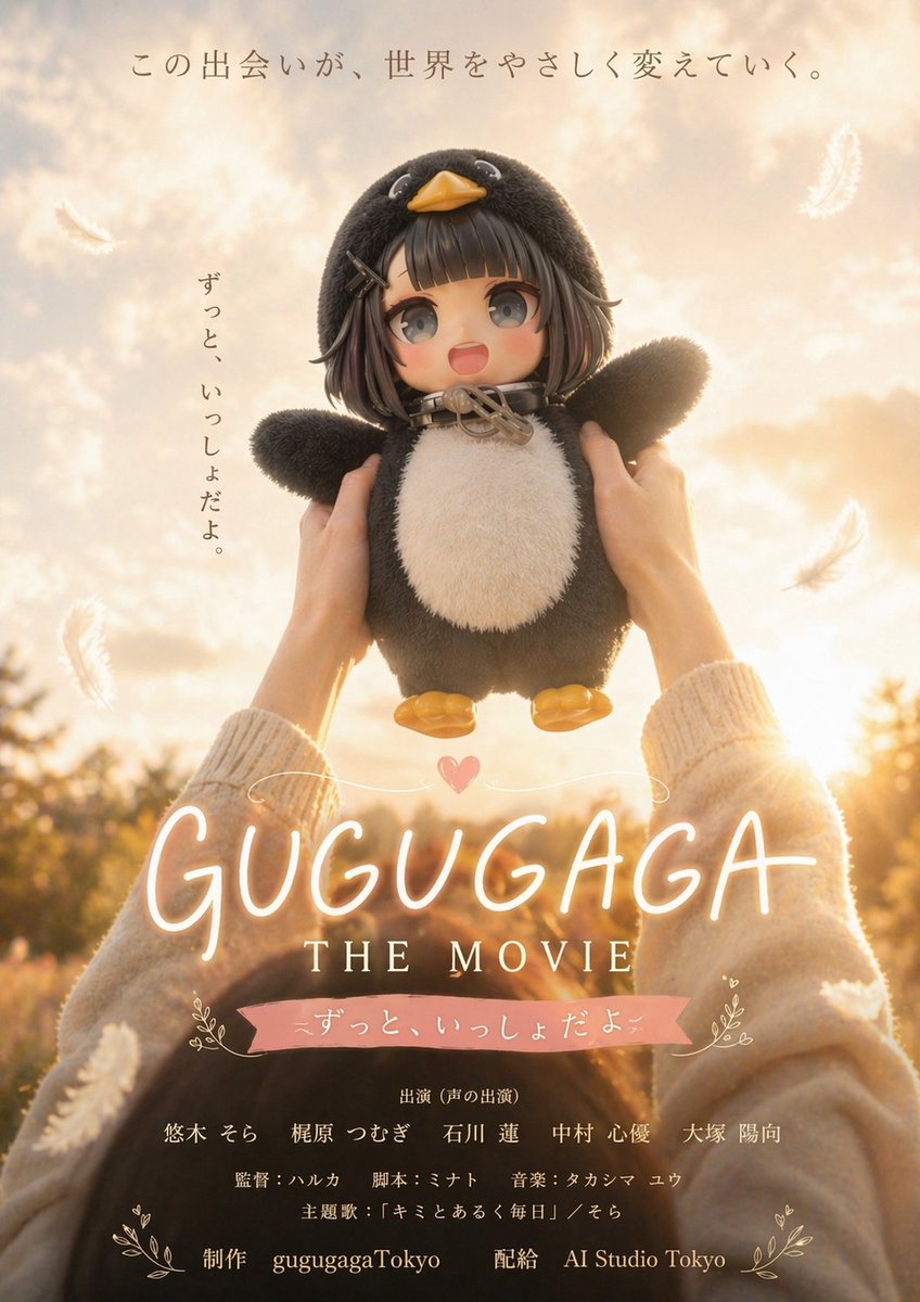 Warm Penguin Fantasy Movie Poster preview image