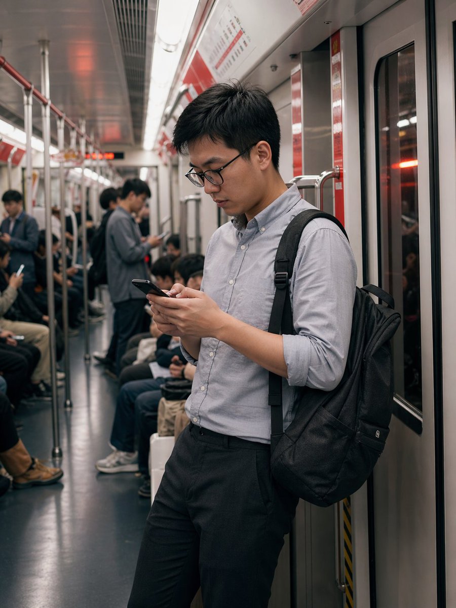 Programmer in Shanghai Metro preview image