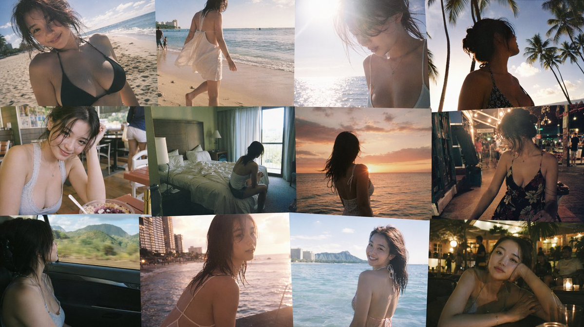 Emotional Hawaii Solo Travel Collage preview image