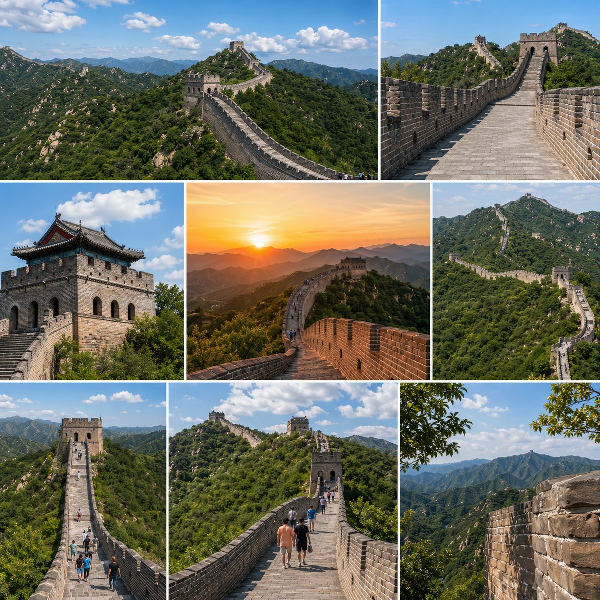 Great Wall Travel Collage preview image