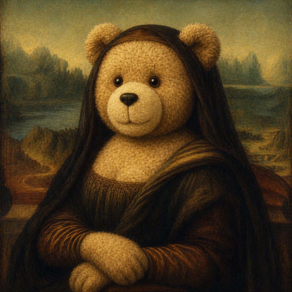 Teddy Bear Mona Lisa Hybrid preview image