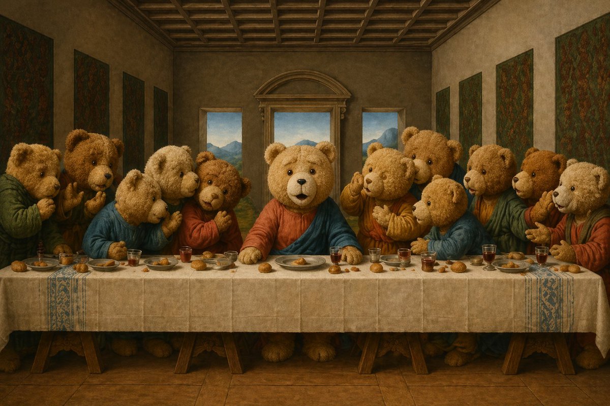 Teddy Bear Last Supper preview image