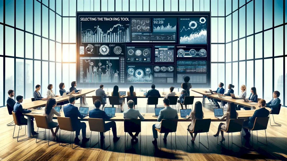 Futuristic Boardroom Analytics Meeting preview image