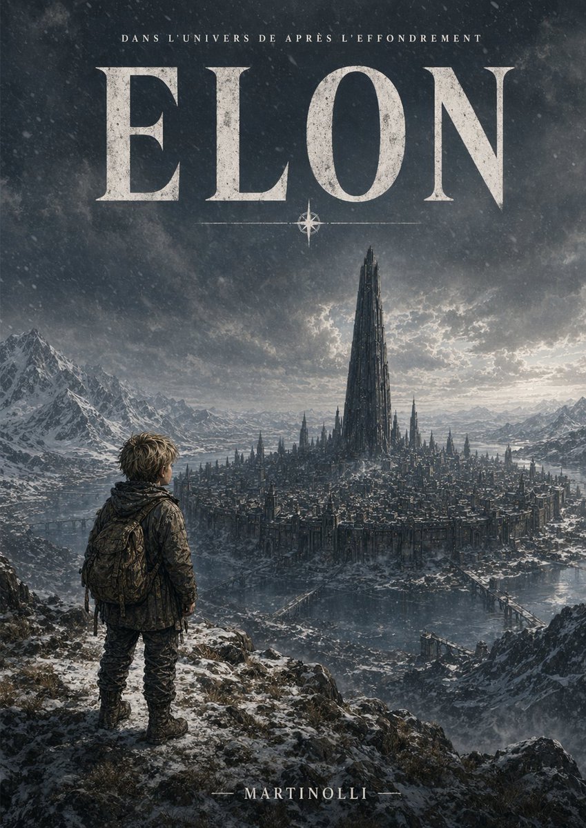 Epic French Dystopian Book Cover preview image