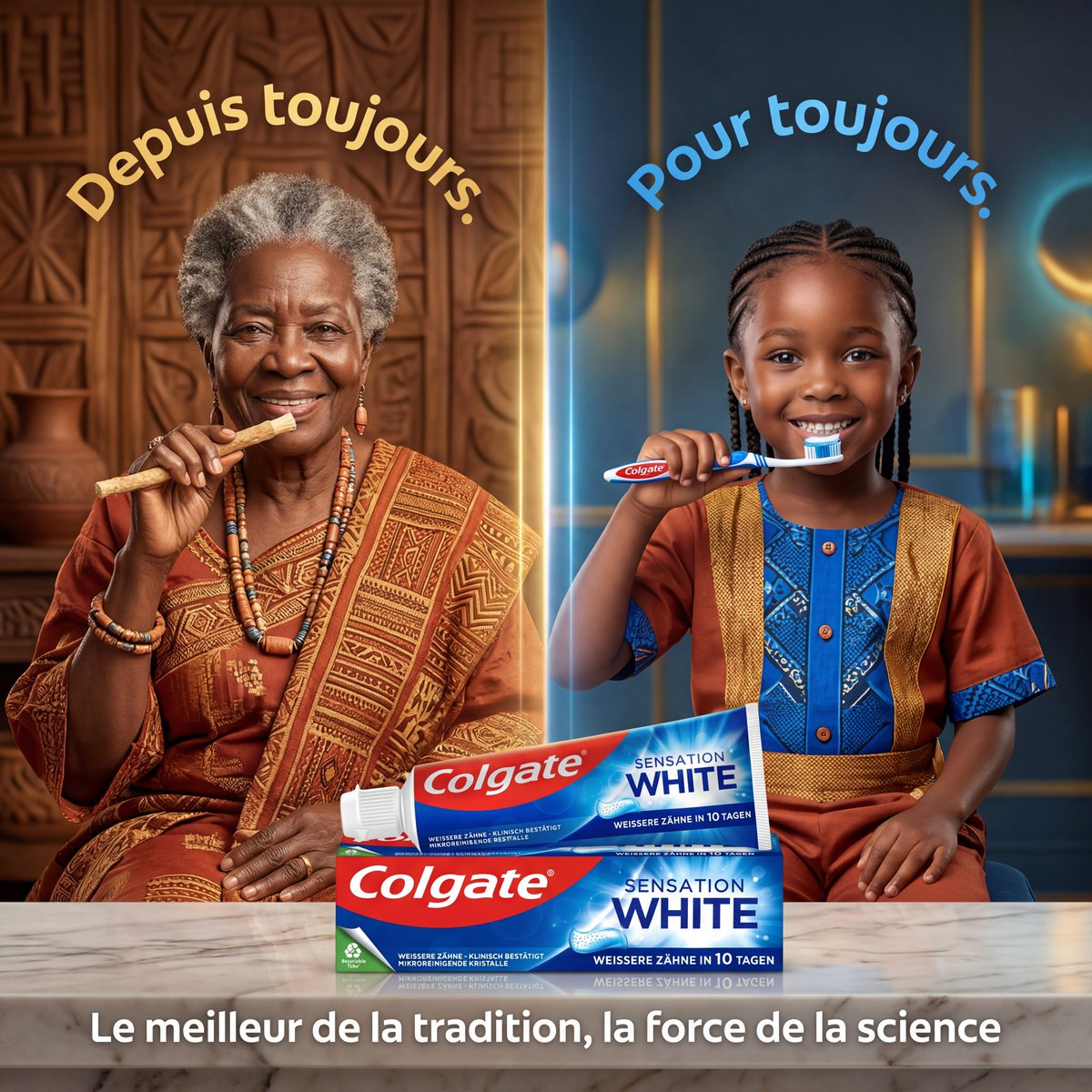 Tradition and Science Colgate Ad preview image
