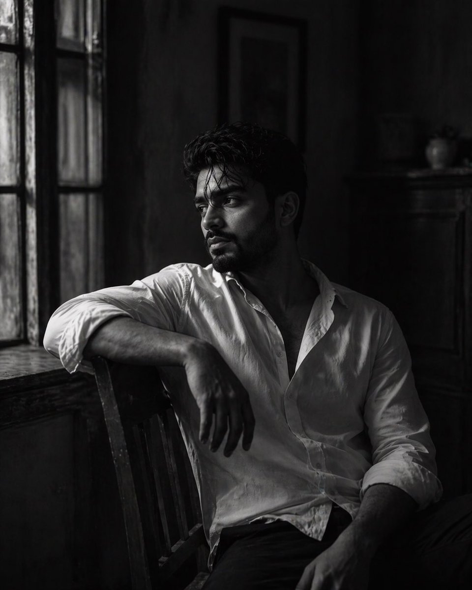 Black-and-White Fine Art Portrait preview image