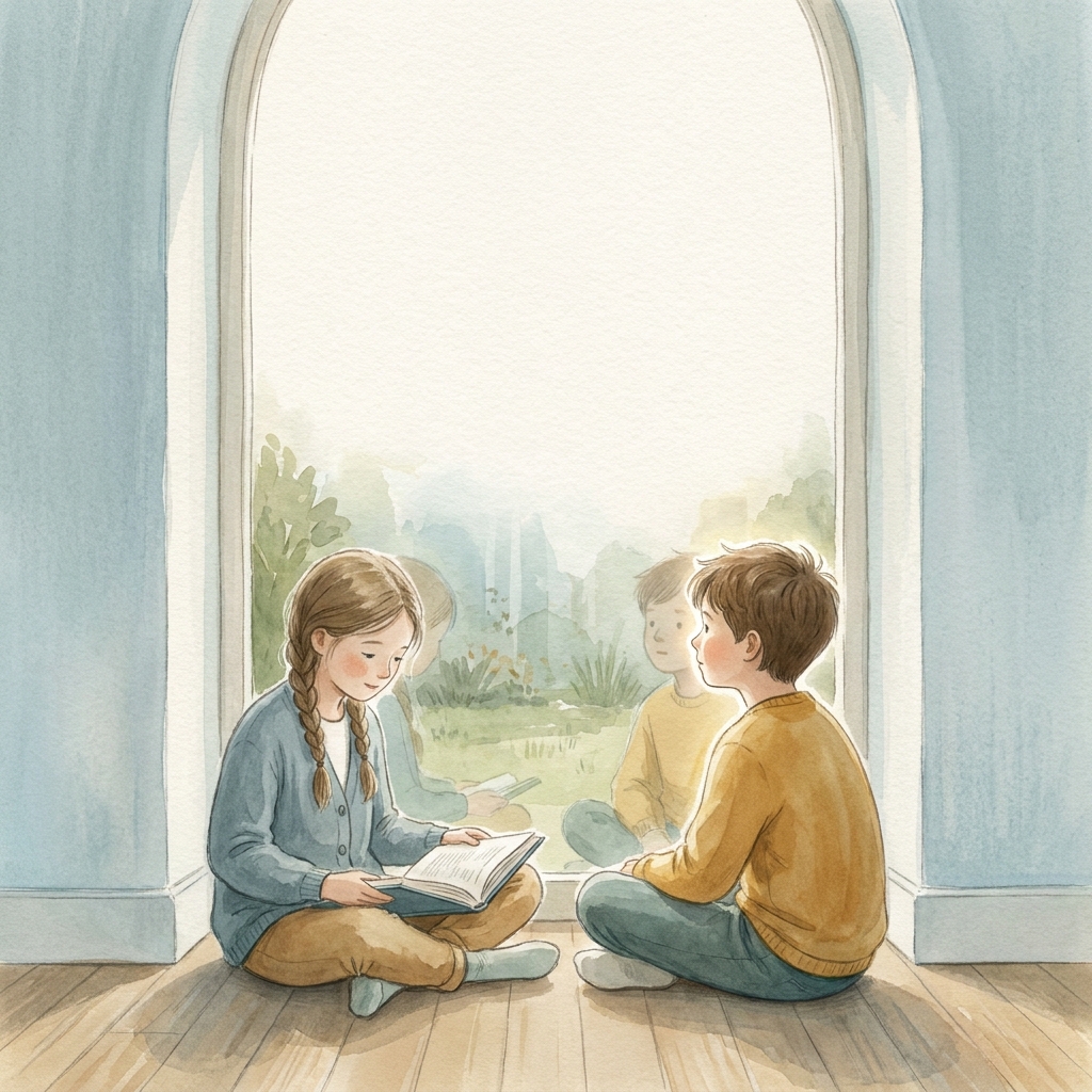 Soft Watercolor Storybook Illustration preview image
