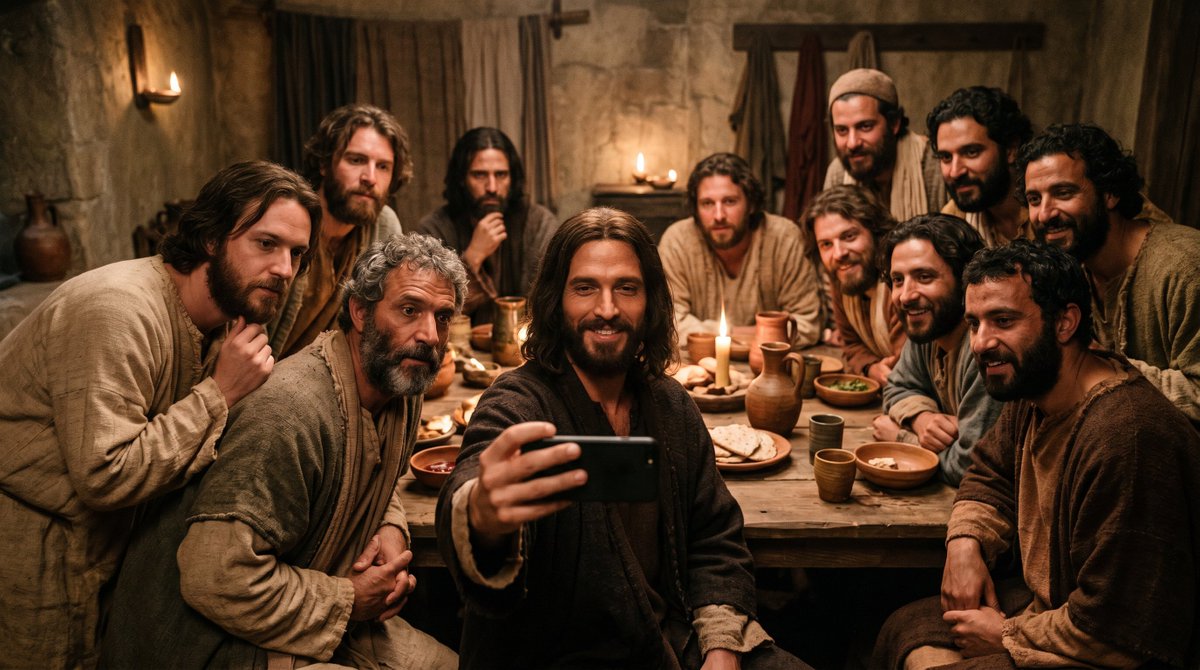 Last Supper Selfie Scene preview image
