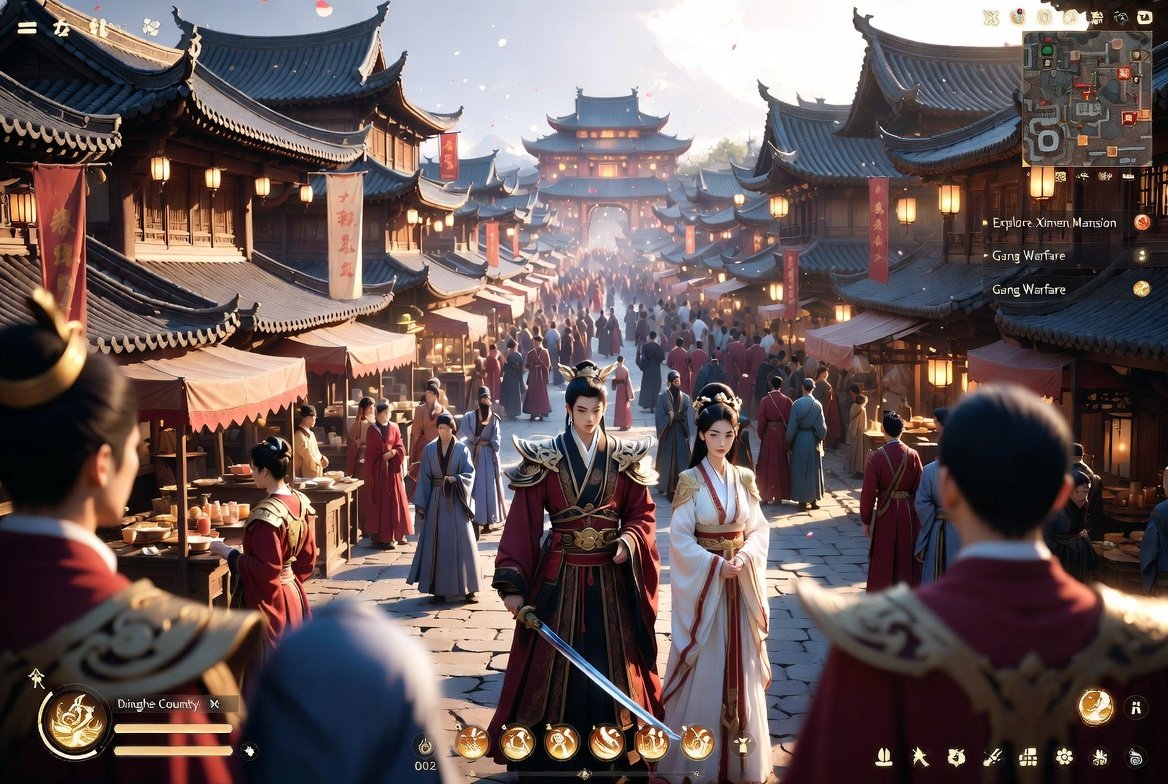 Ancient Chinese RPG Market Screenshot preview image