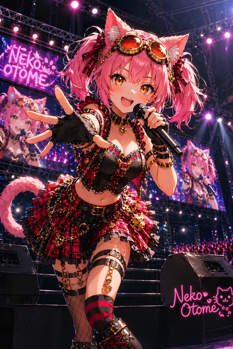 Catgirl Idol Concert Stage preview image