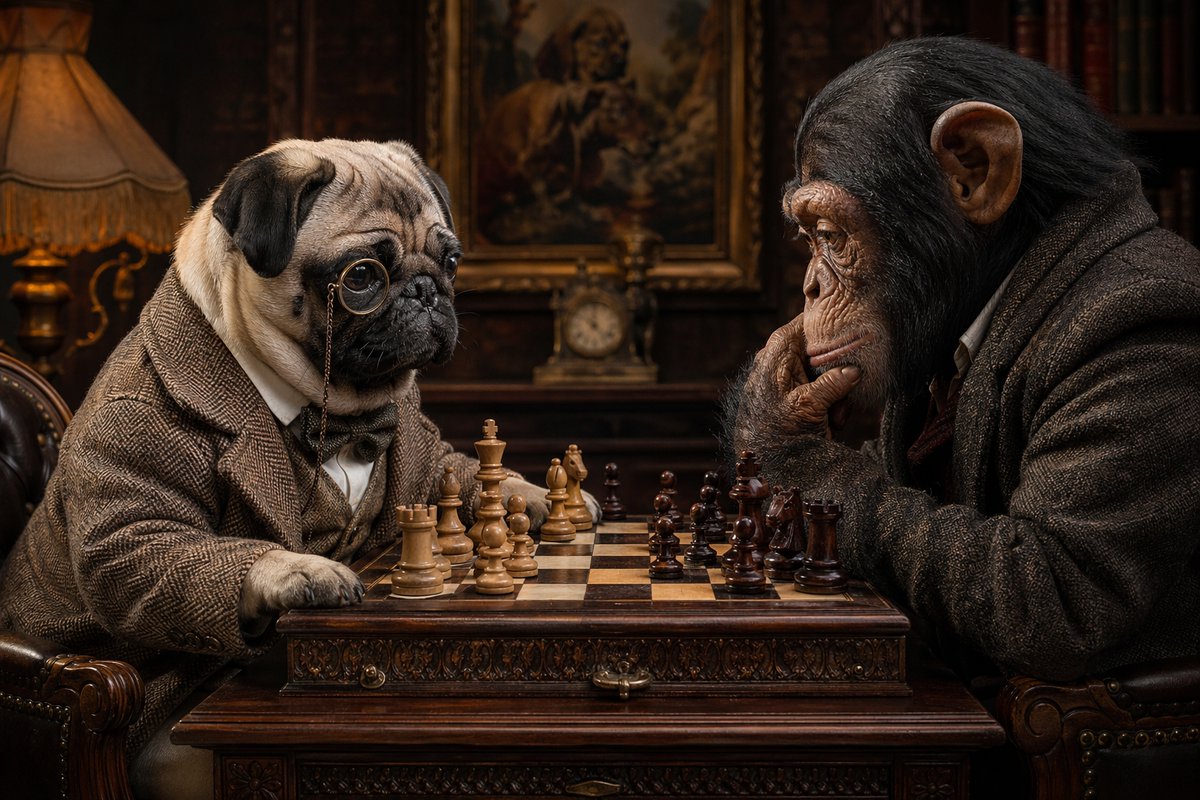 Victorian Animal Chess Match preview image