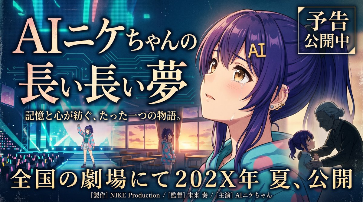 Emotional Anime Movie Banner preview image