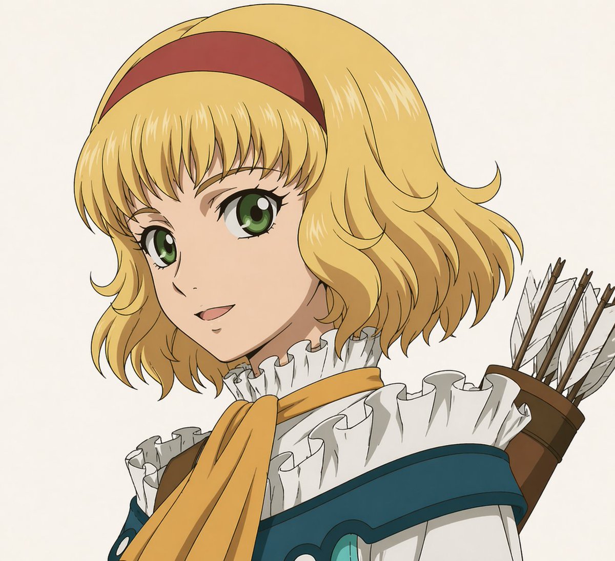 Anime Archer Portrait with Censored Face preview image