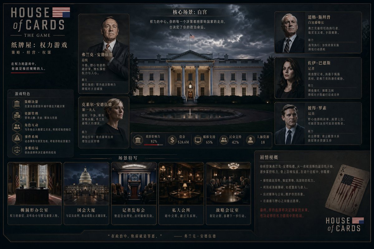 Video game management UI concept preview image