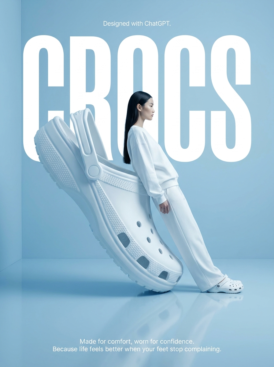 Surrealist High-Fashion Brand Poster preview image