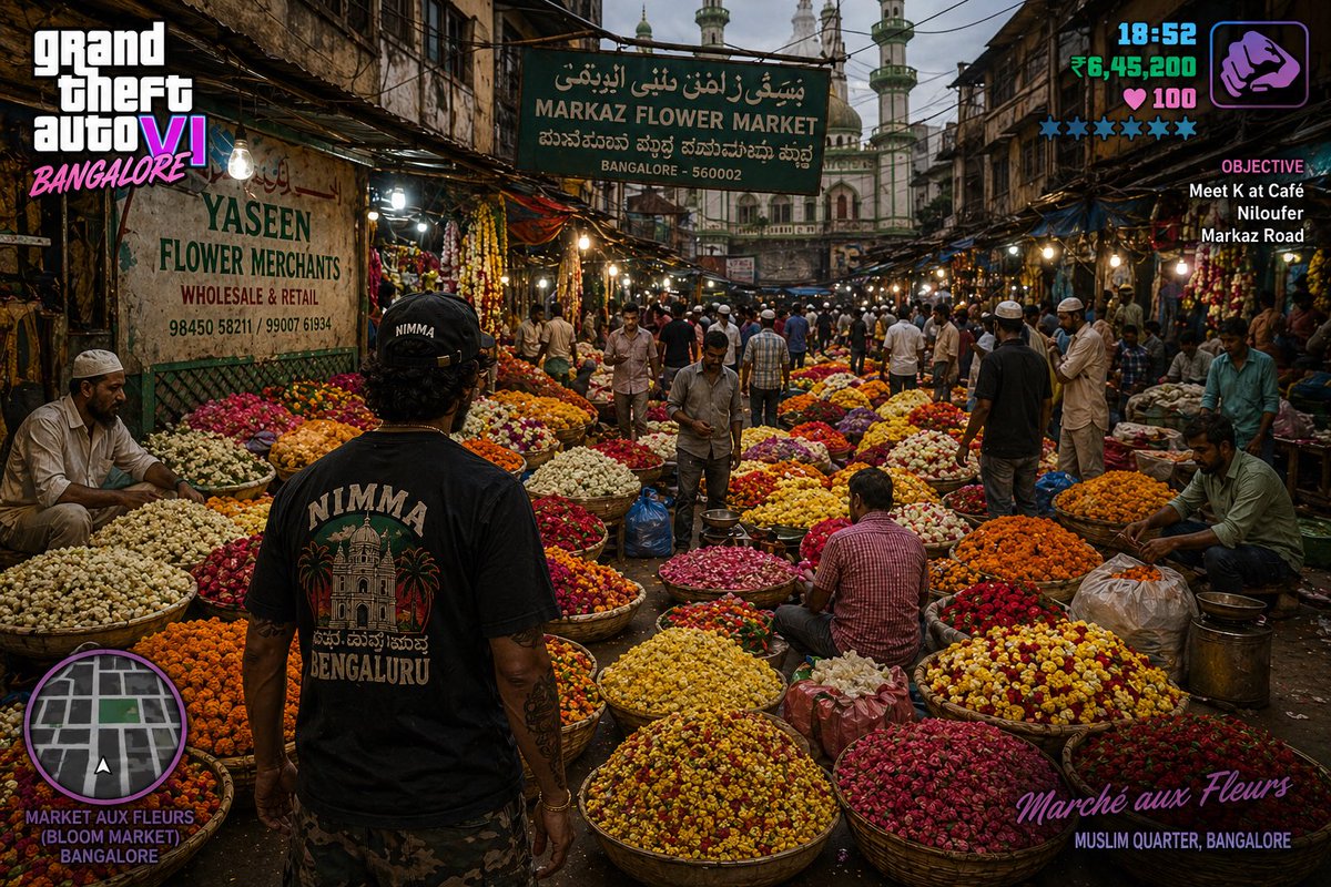 GTA 6 in Bangalore Flower Market preview image