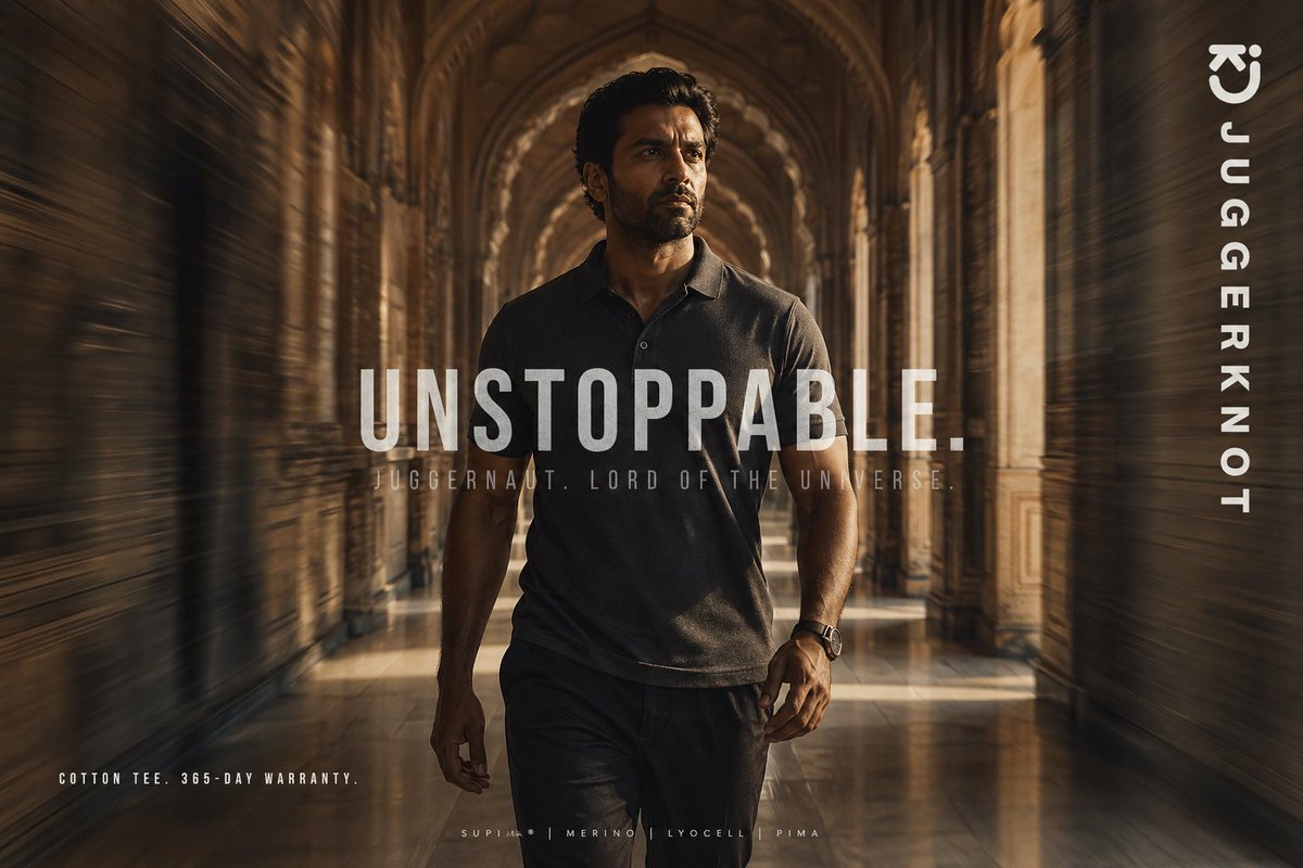 Luxury Tee Campaign Poster preview image