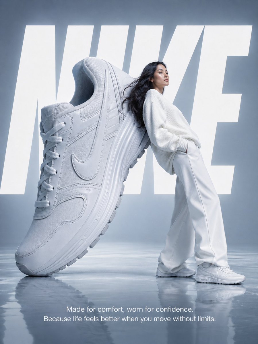Nike Surreal Poster From Reference preview image