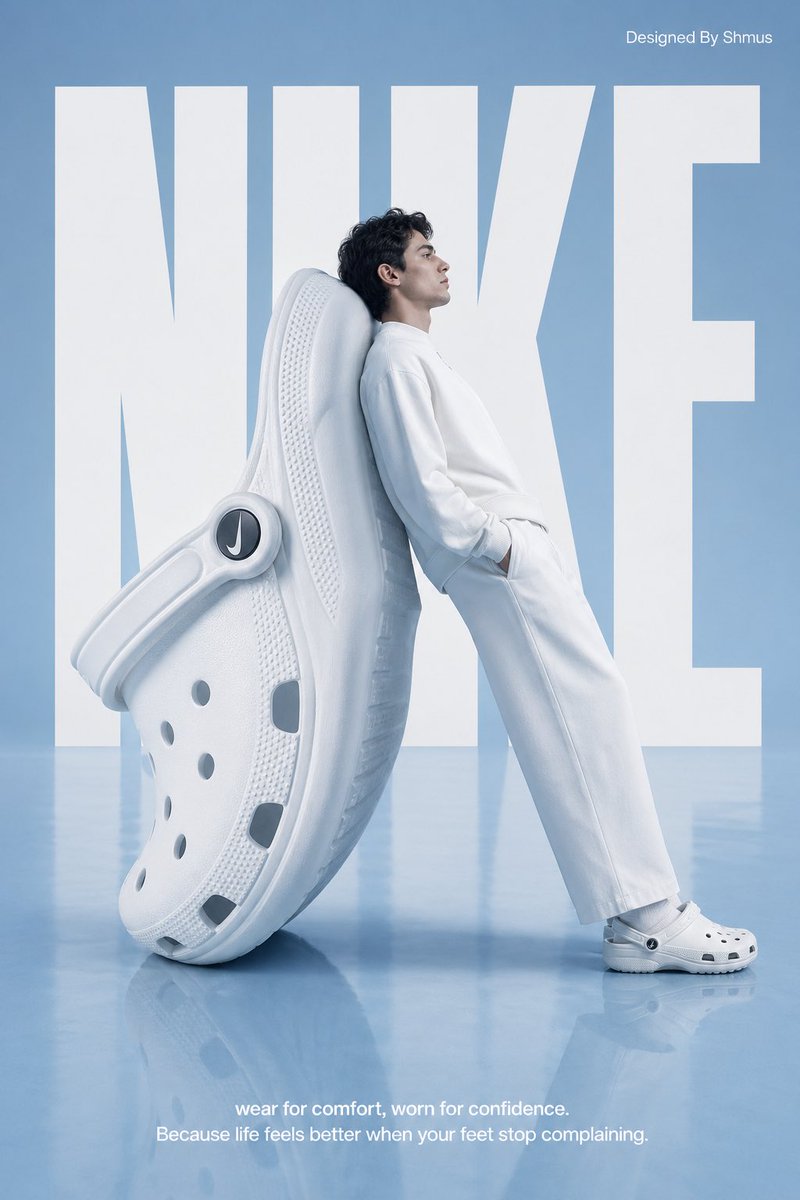 Surrealist Nike Clog Advertisement preview image
