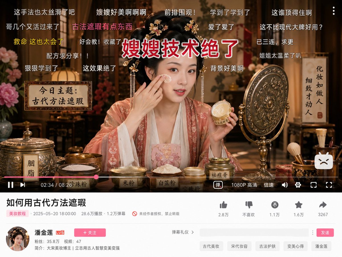 Anachronistic Beauty Tutorial preview image