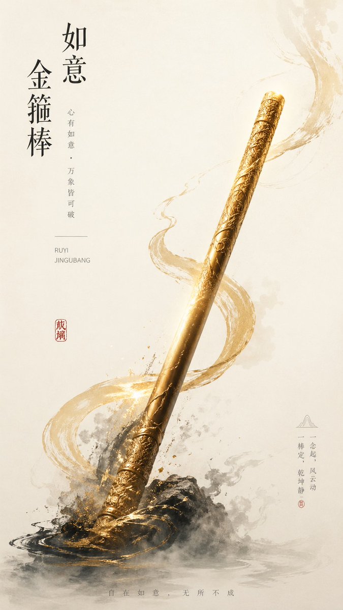 New Chinese Golden Staff Poster preview image