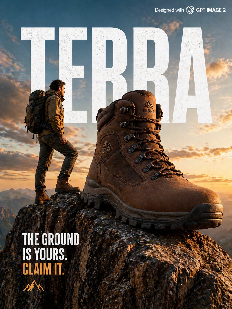 Epic Outdoor Footwear Ad preview image
