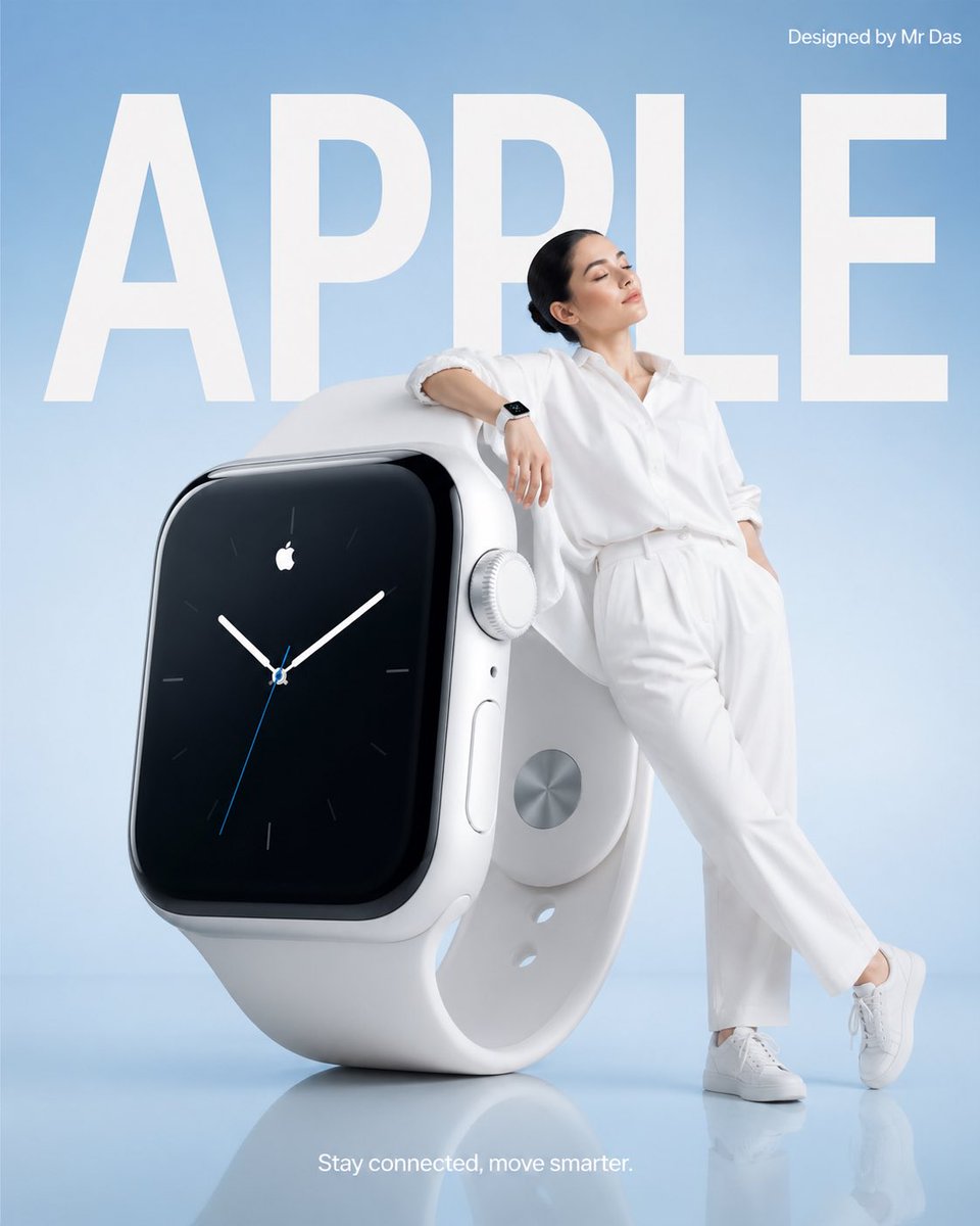 Minimalist Smartwatch Commercial Ad preview image