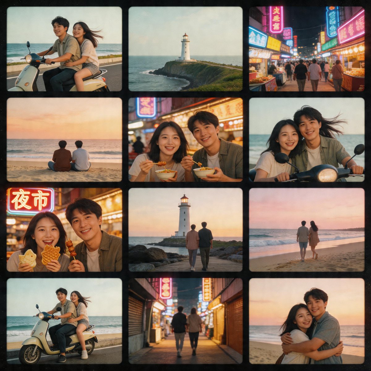 Nostalgic Tokyo Travel Collage preview image