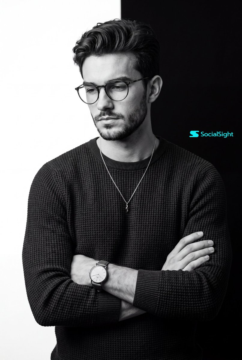 Monochrome Studio Portrait preview image