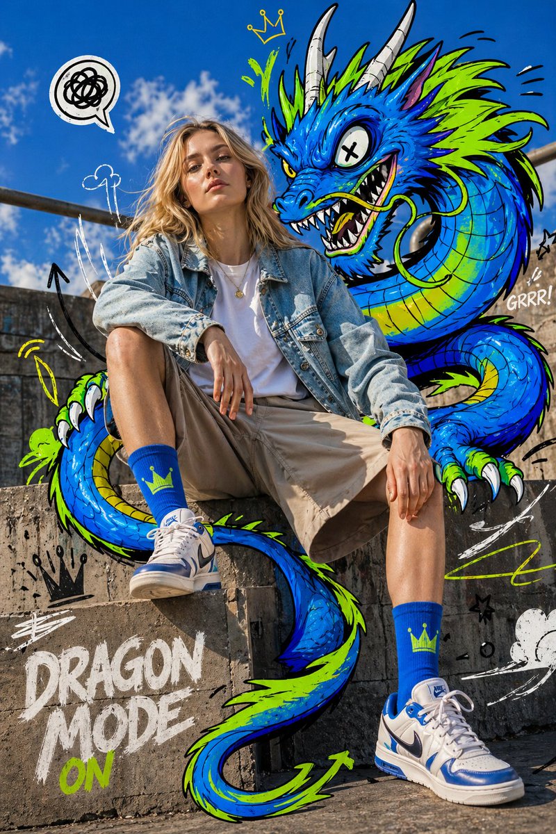 Mixed-Media Fashion Editorial preview image