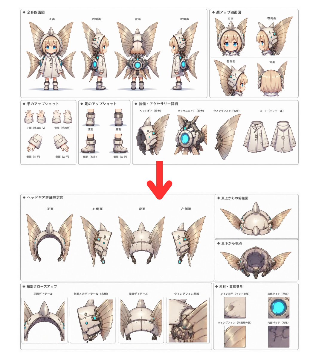 Character Setting Sheet Generator preview image