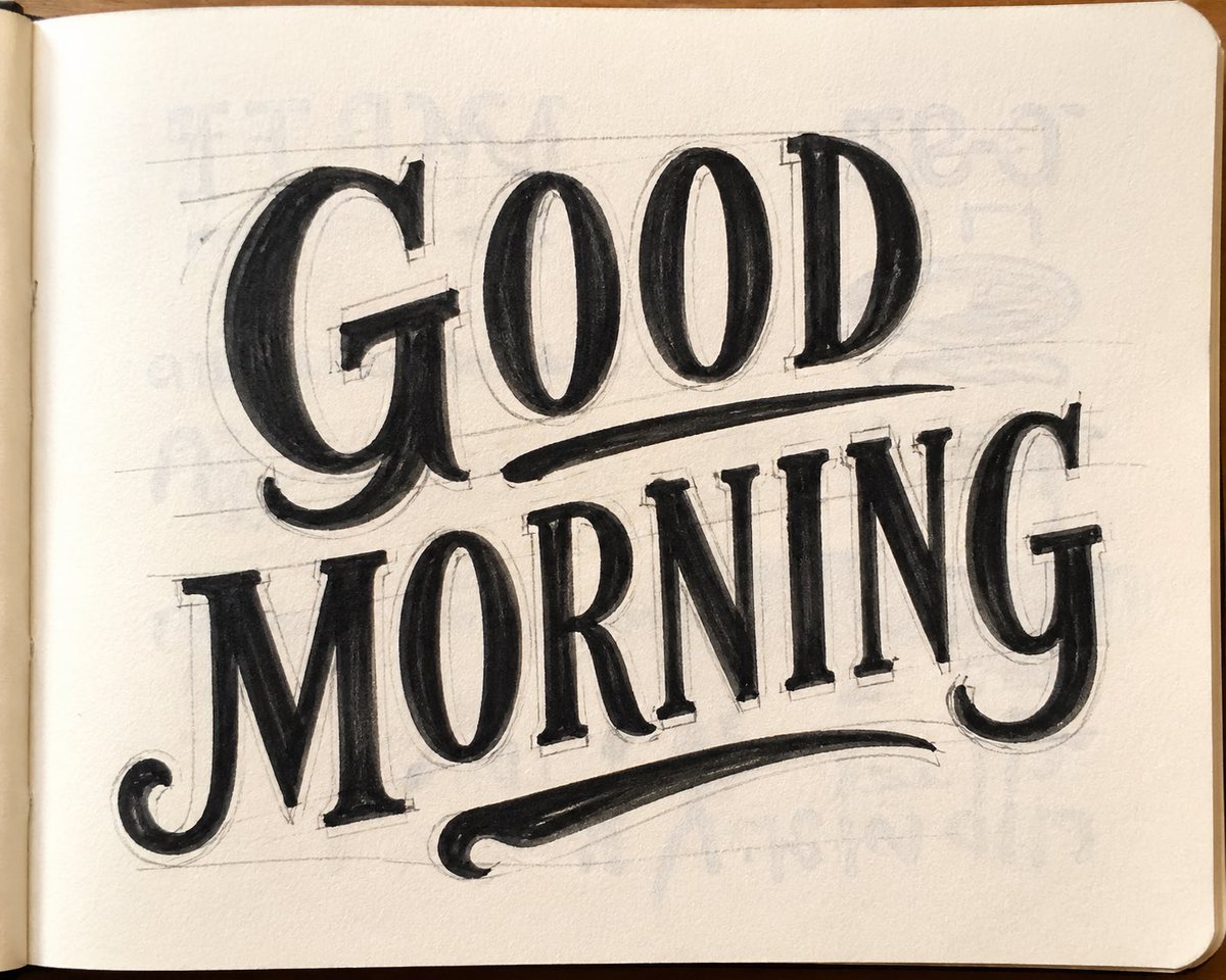 Vintage Sign-Painter Sketch preview image