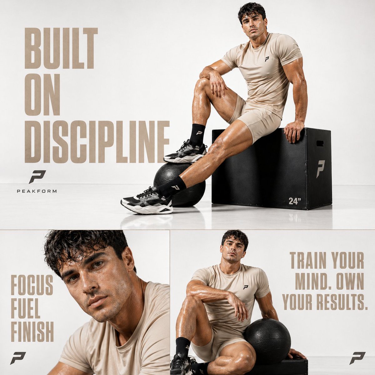 Luxury Fitness Editorial Prompt preview image