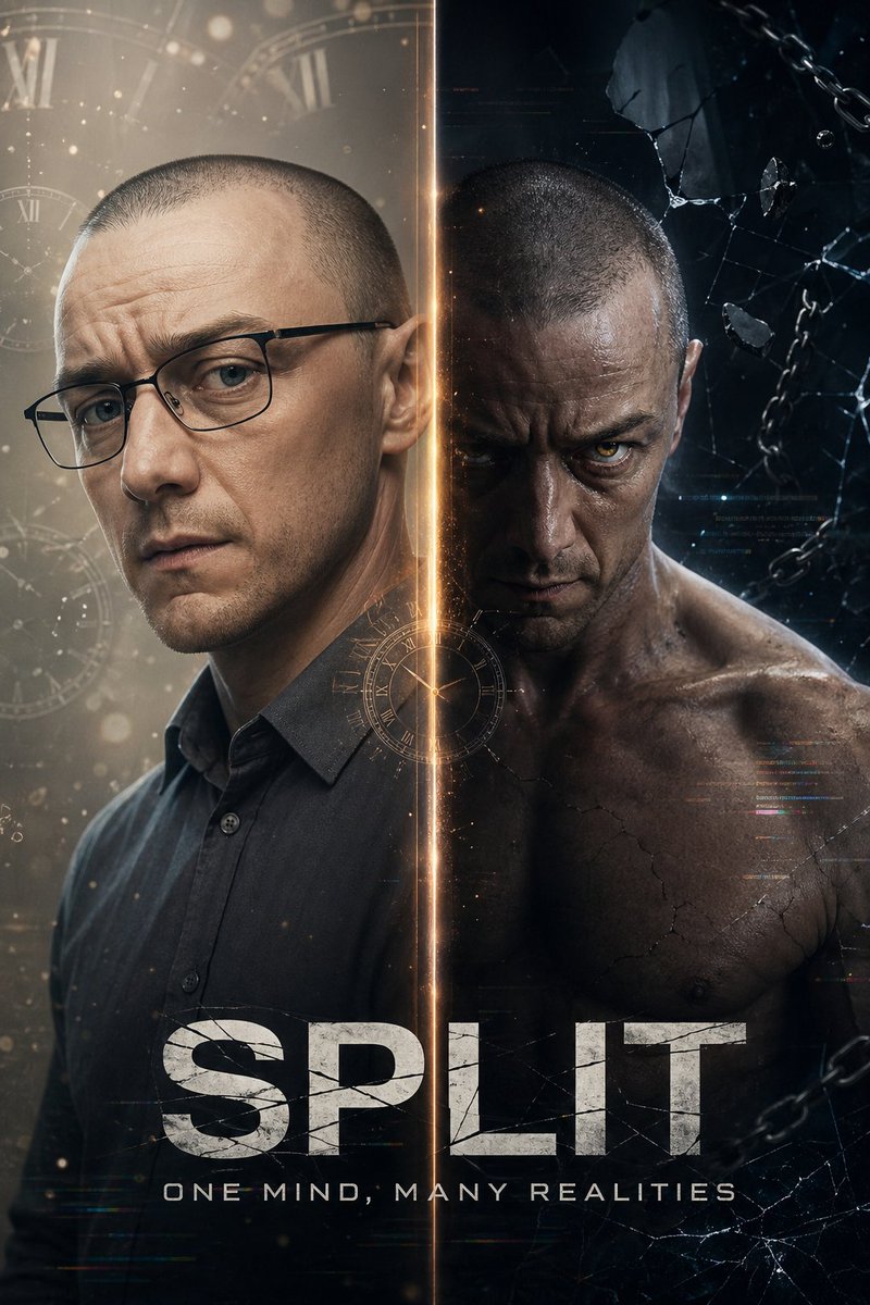 Dual-Personality Cinematic Poster preview image