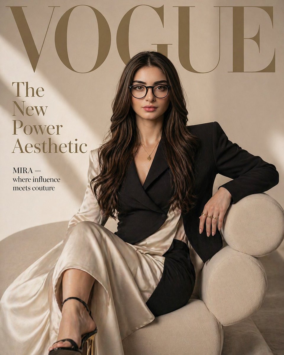 Vogue Fashion Magazine Cover preview image