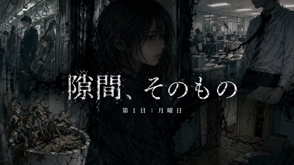 Japanese Urban Horror Novel Cover preview image