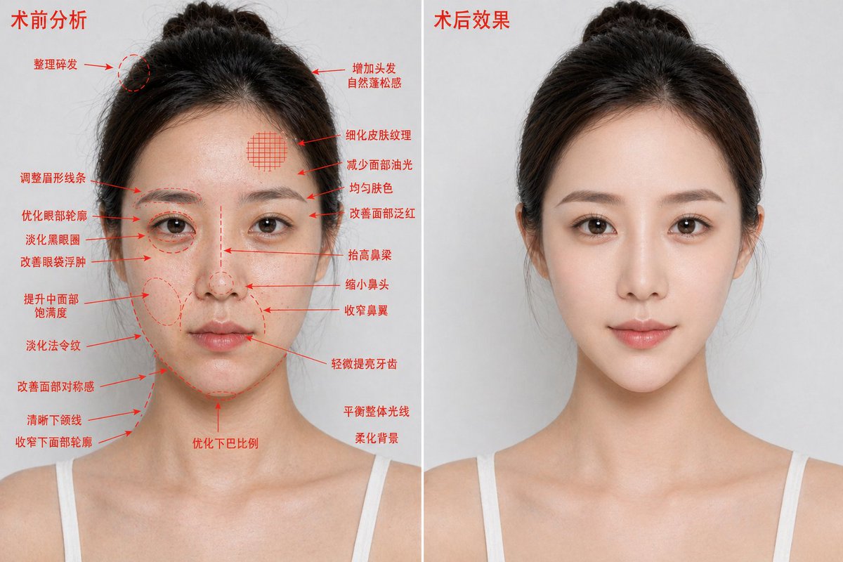 Aesthetic Surgery Before-After Poster preview image