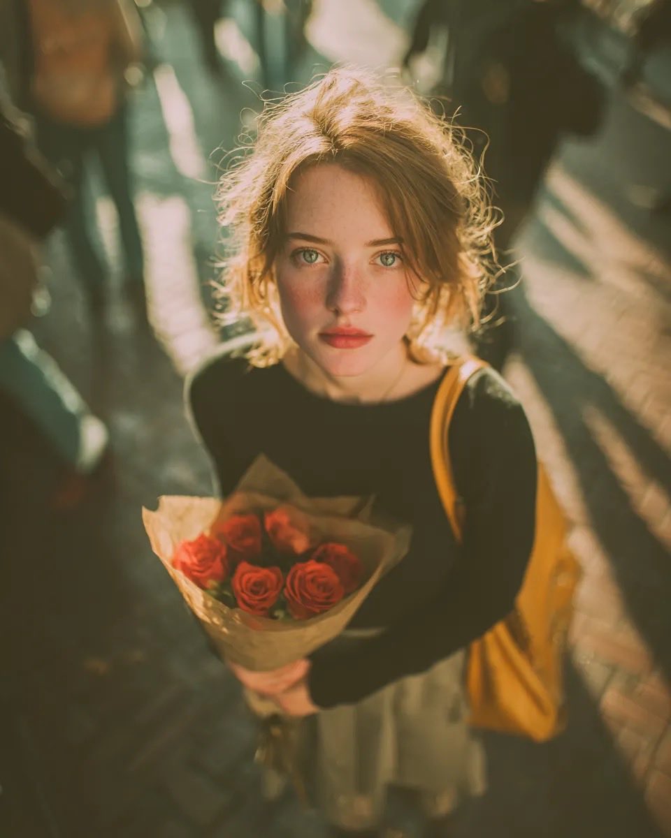 Vintage Film Grain Portrait preview image