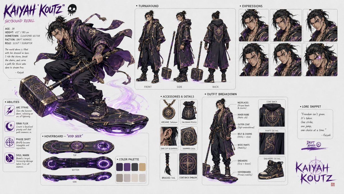Character design refinement preview image