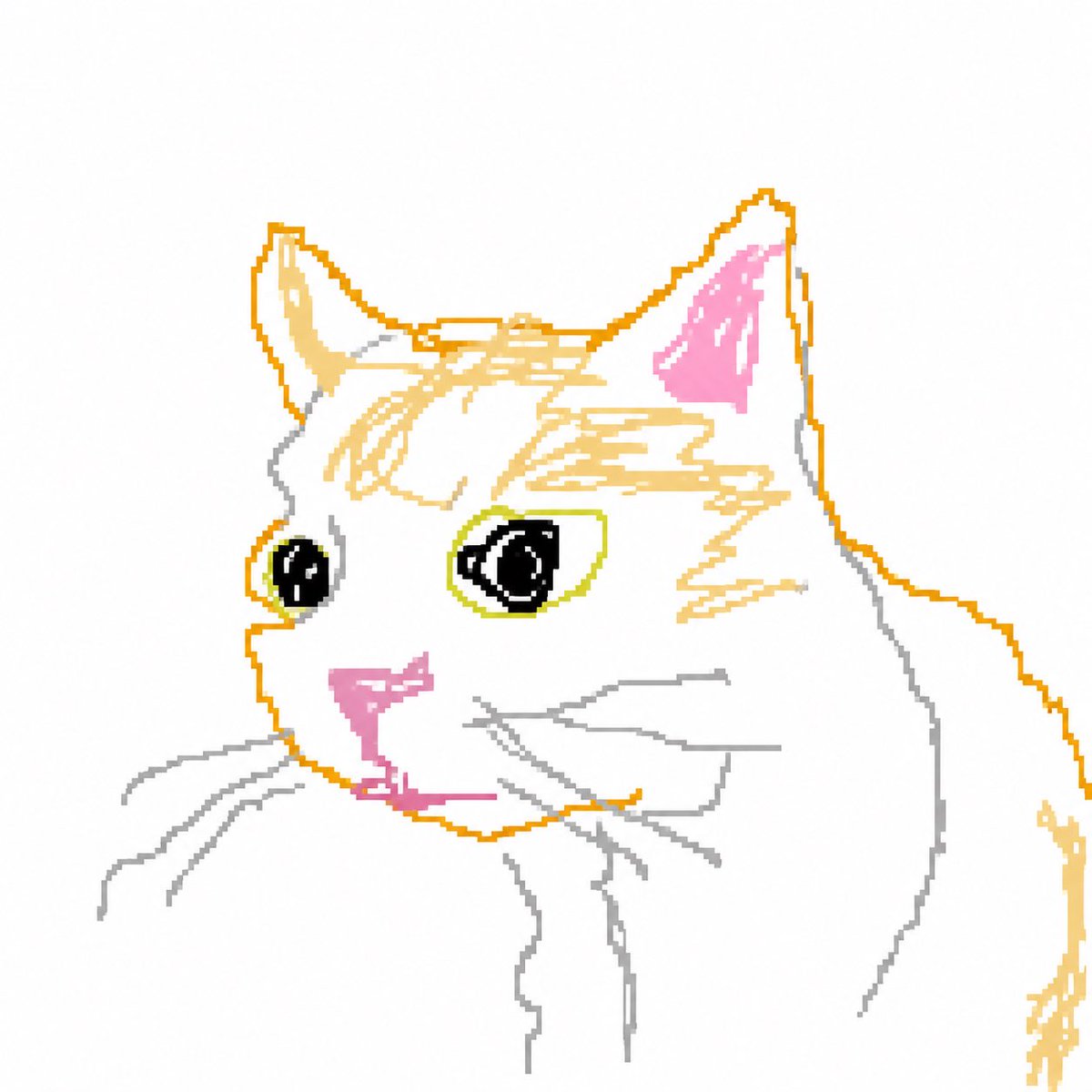 Scribbly MS Paint Transformation preview image