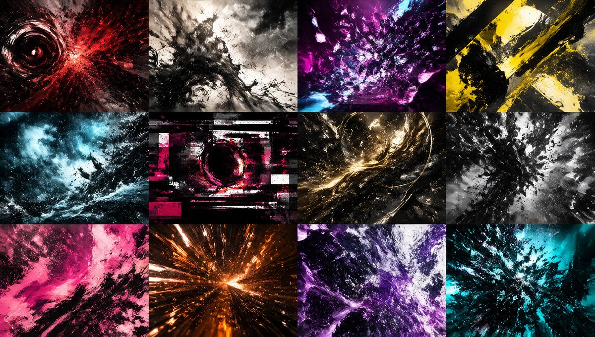 Abstract Energy Burst Grid preview image